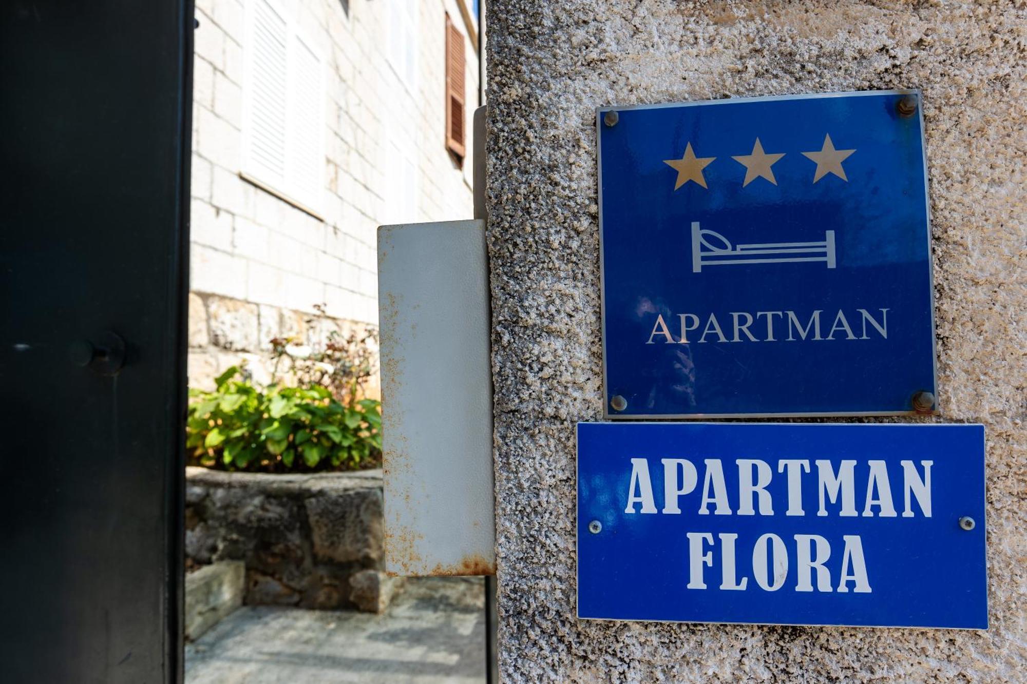 Apartment Flora Дубровник Экстерьер фото